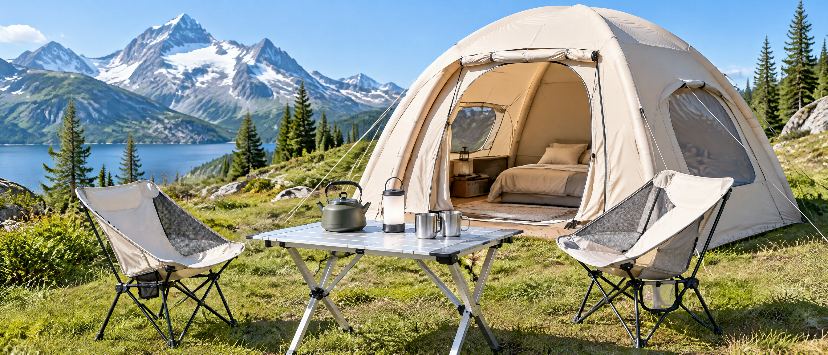 Outdoor camping product gear set by CampLume